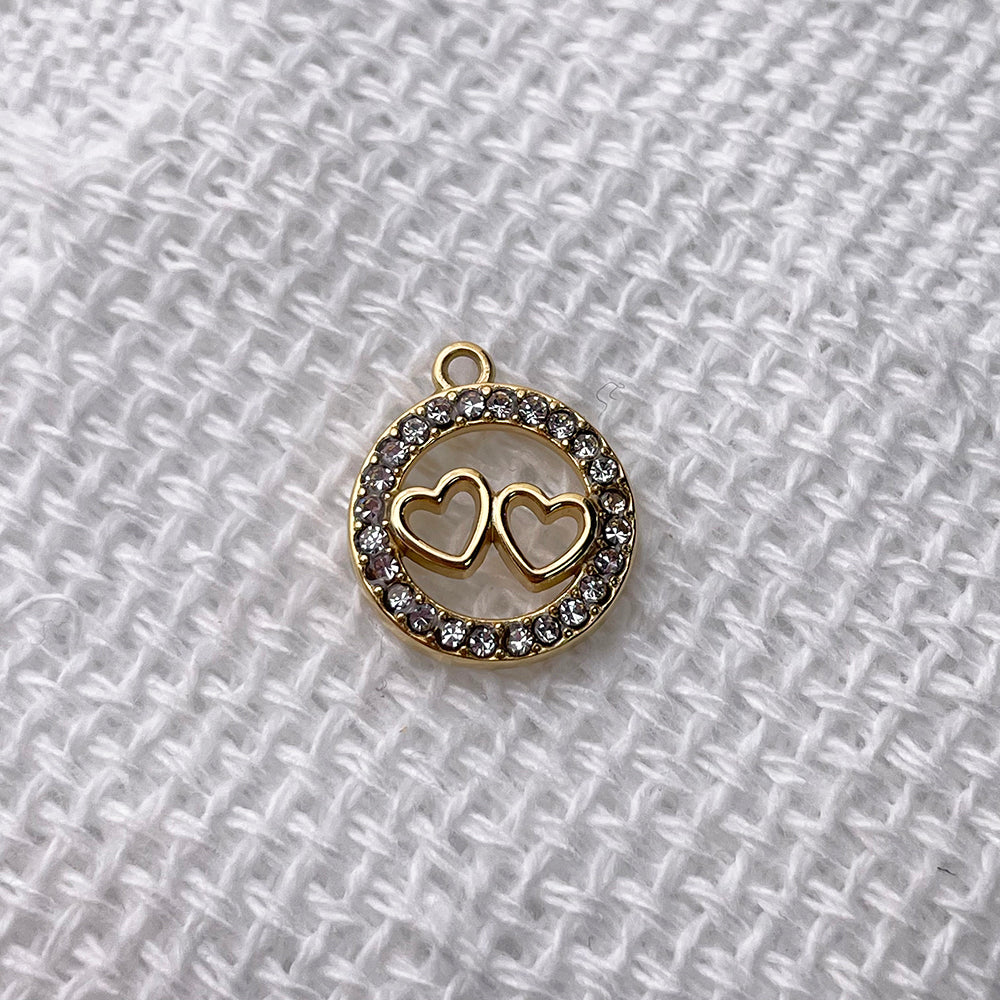 51300 Diamond Heart charm