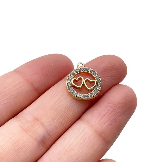 51300 Diamond Heart charm