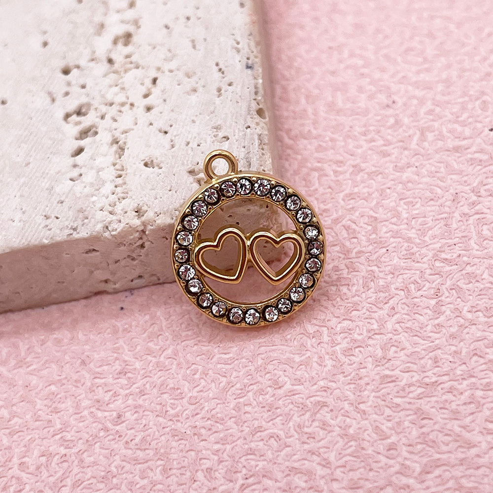 51300 Diamond Heart charm