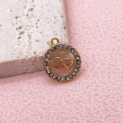 51300 Diamond Heart charm