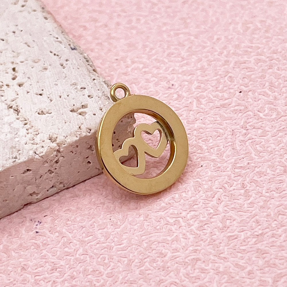 51300 Diamond Heart charm