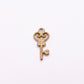 11612 Heart lock charm