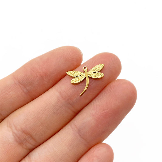 Dragonfly charm