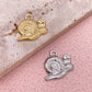 12324 Snail charm