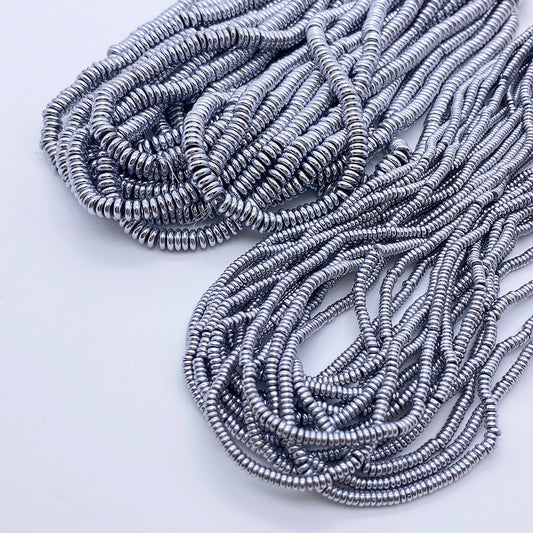 6/5mm Round Hematite Beads