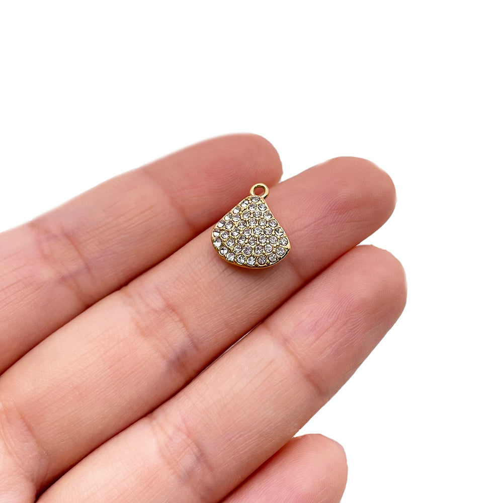 51347 Diamond shell charm