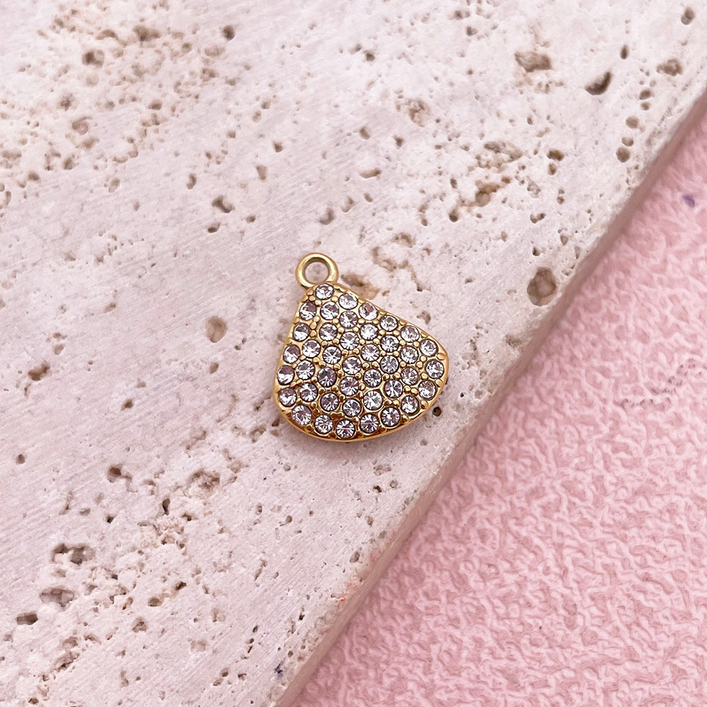 51347 Diamond shell charm