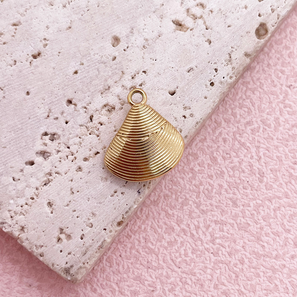 51347 Diamond shell charm