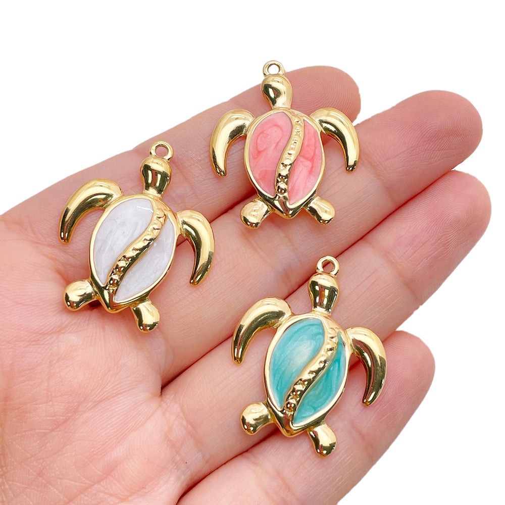 51493 Enamel sea turtle