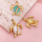 51493 Enamel sea turtle