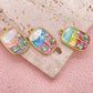 51499 Enamel colorful tree charm