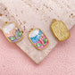 51499 Enamel colorful tree charm