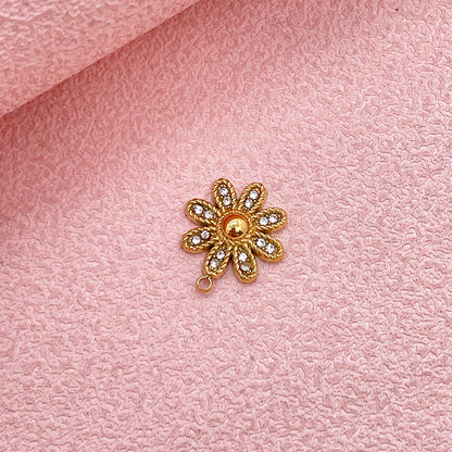 51525 Diamond flower charm