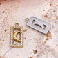 51526 Square diamond moon charm