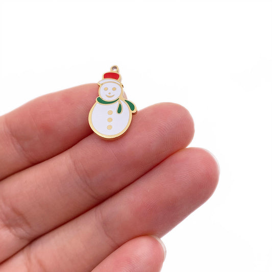 5743 Snowman charm