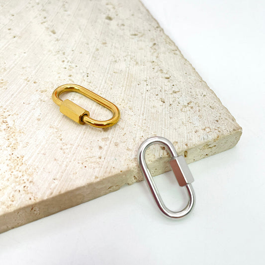 7*5mm Oval screw clasp,connection buckle
