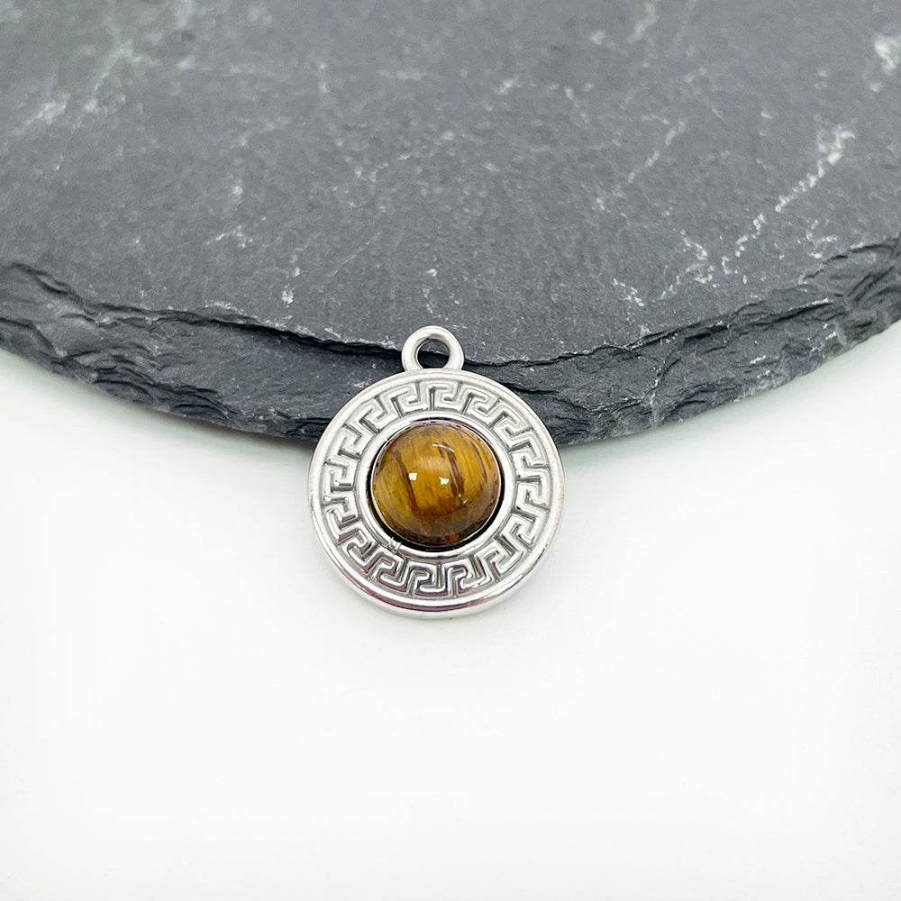 PC044 Tiger eye charm