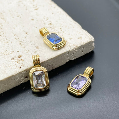 51889 Square Diamond Charm