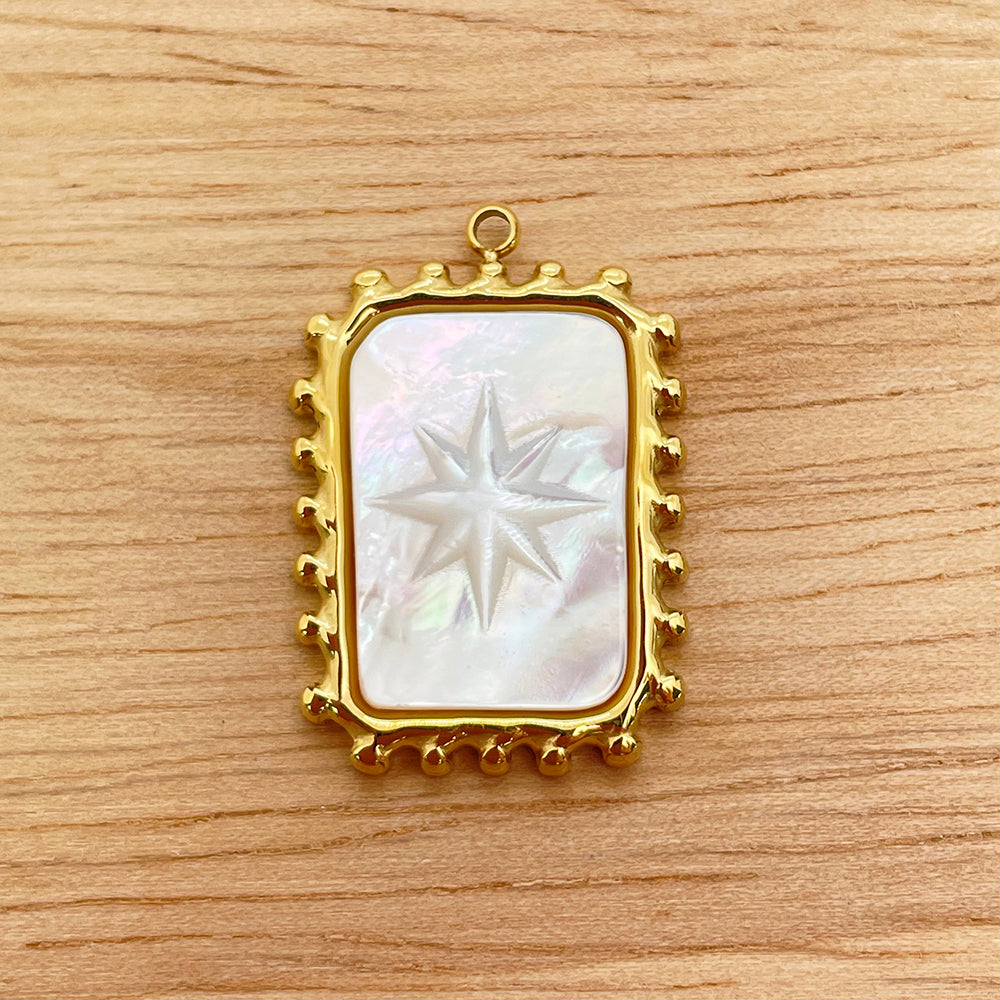 2781 Star shell charm