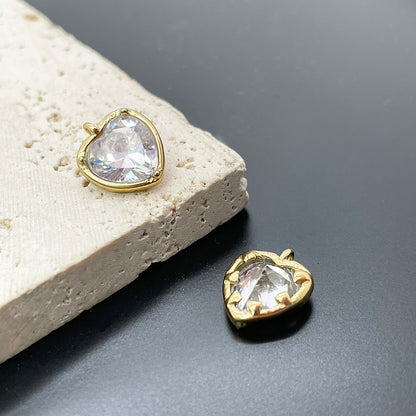 51890 Diamond Heart Charm