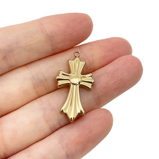 12922 Cross charm