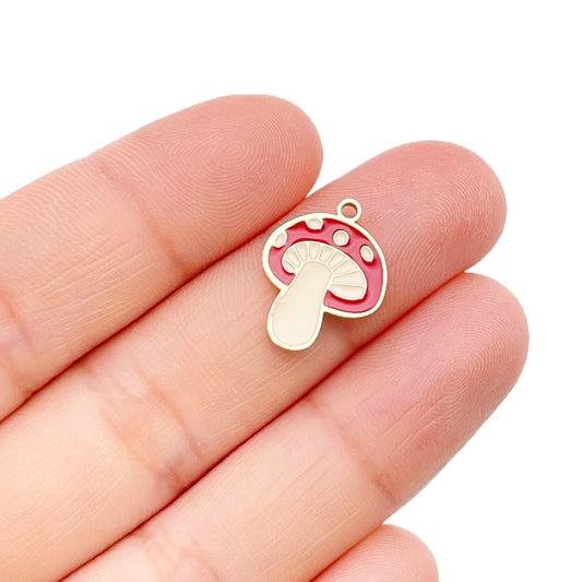 075 Mushroom charm