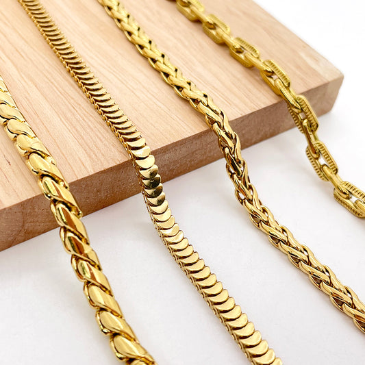 Stainless Steel Finished Thick Bracelet