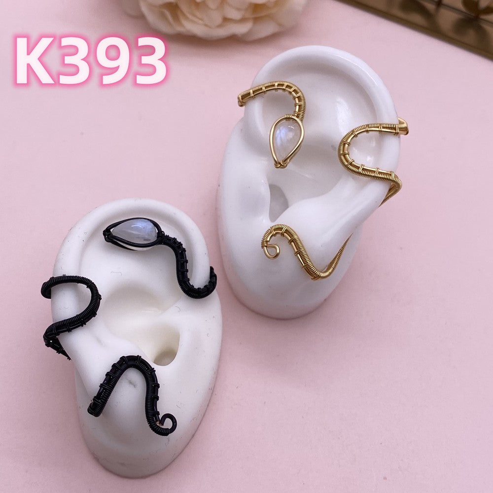 Kit 393 Snake Earring Cuff and Ring