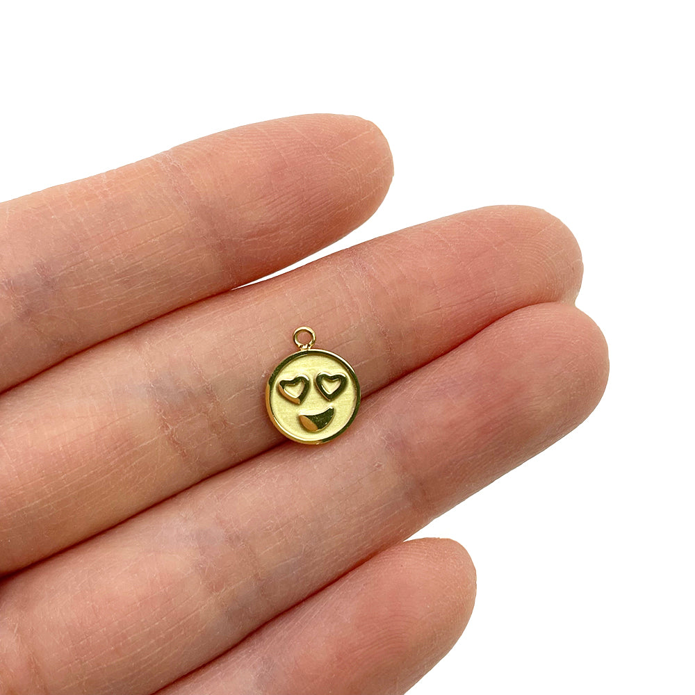Smiley face Charm