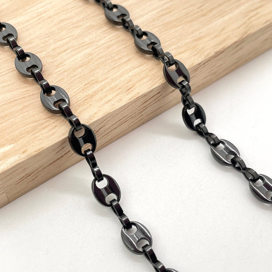 C1230 Black Coffee bean Chain