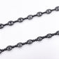 C1230 Black Coffee bean Chain