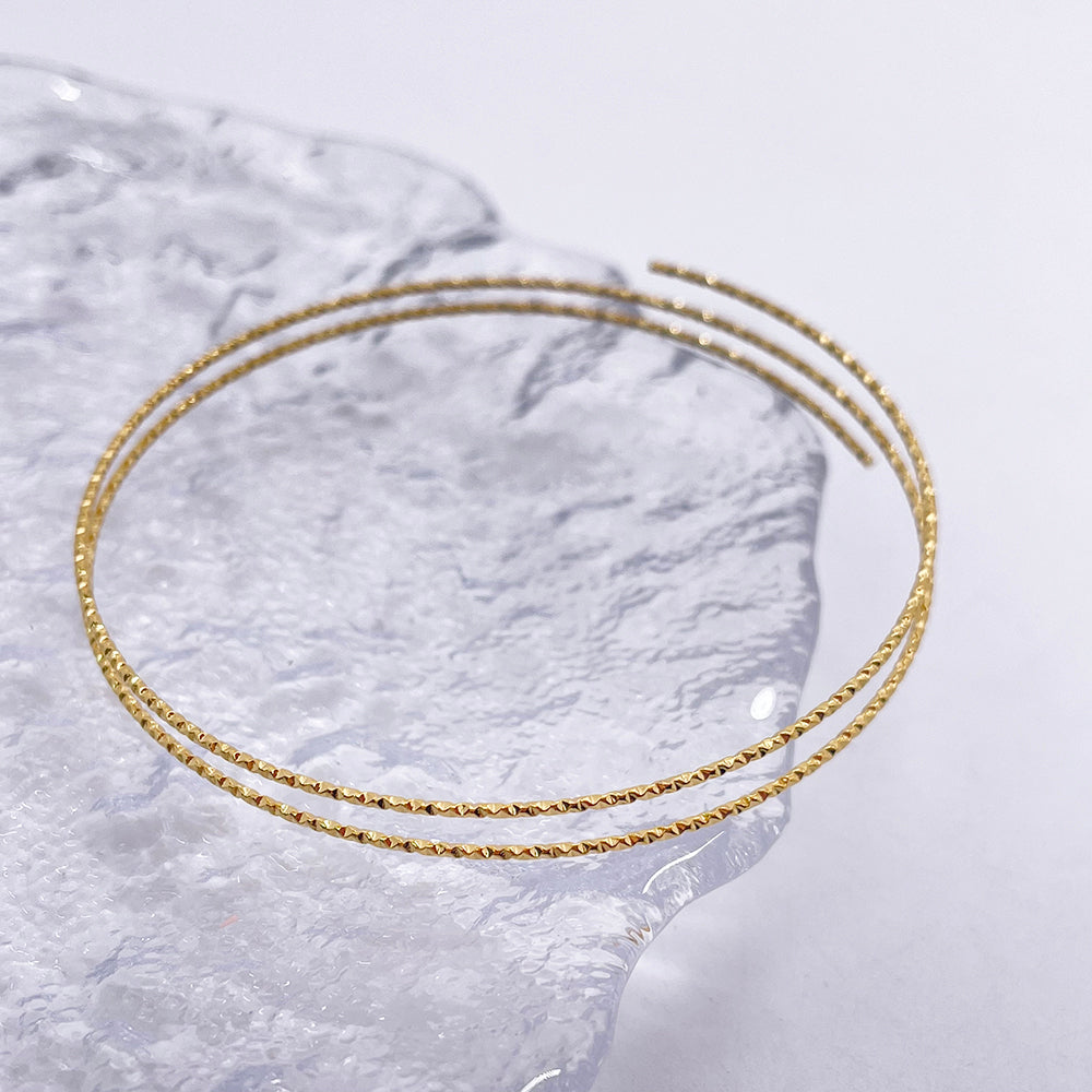 Stainless Steel Sparkle Bracelet