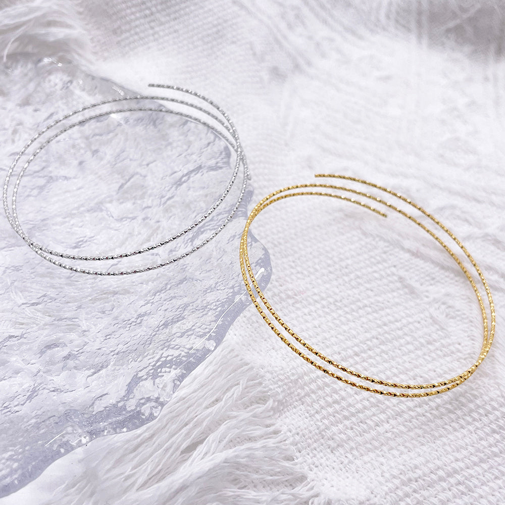 Stainless Steel Sparkle Bracelet