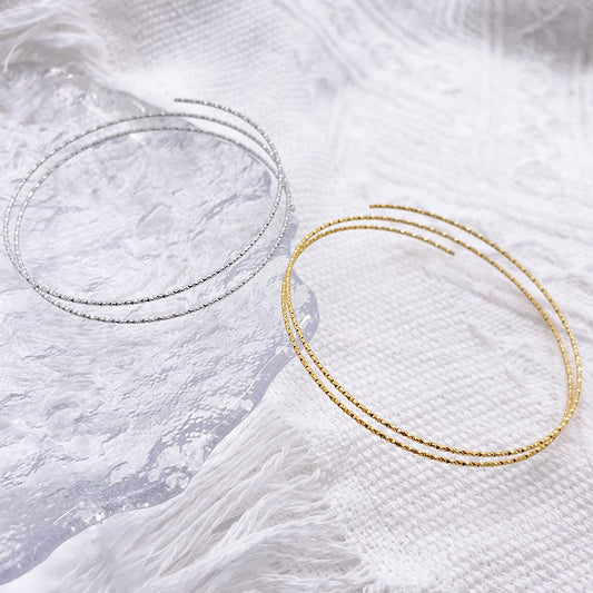 Stainless Steel Sparkle Bracelet