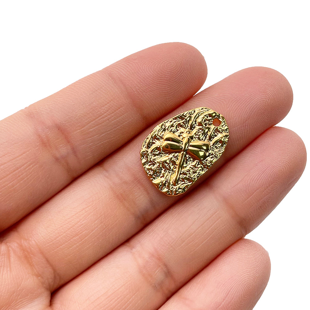 0844 Dragonfly charm