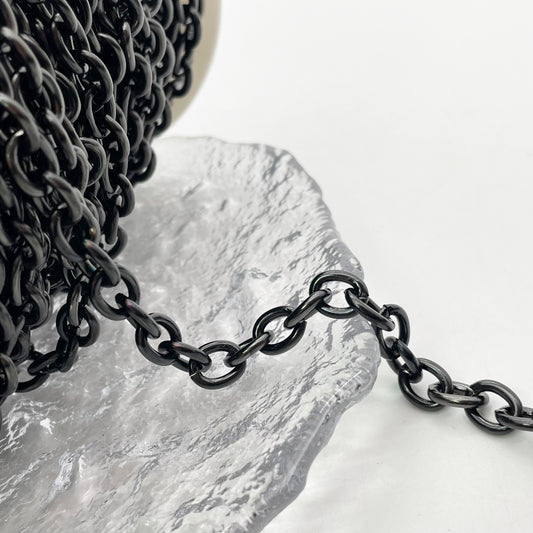 C1652 6.8mm Black Cable Chain