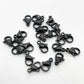 10pcs/pack lobster clasp -Vacuum Plating Waterproof Stainless steel basic accessories