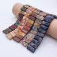 Double-hole Emperor Stone Beads