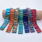 Double-hole Emperor Stone Beads