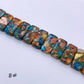 Double-hole Emperor Stone Beads