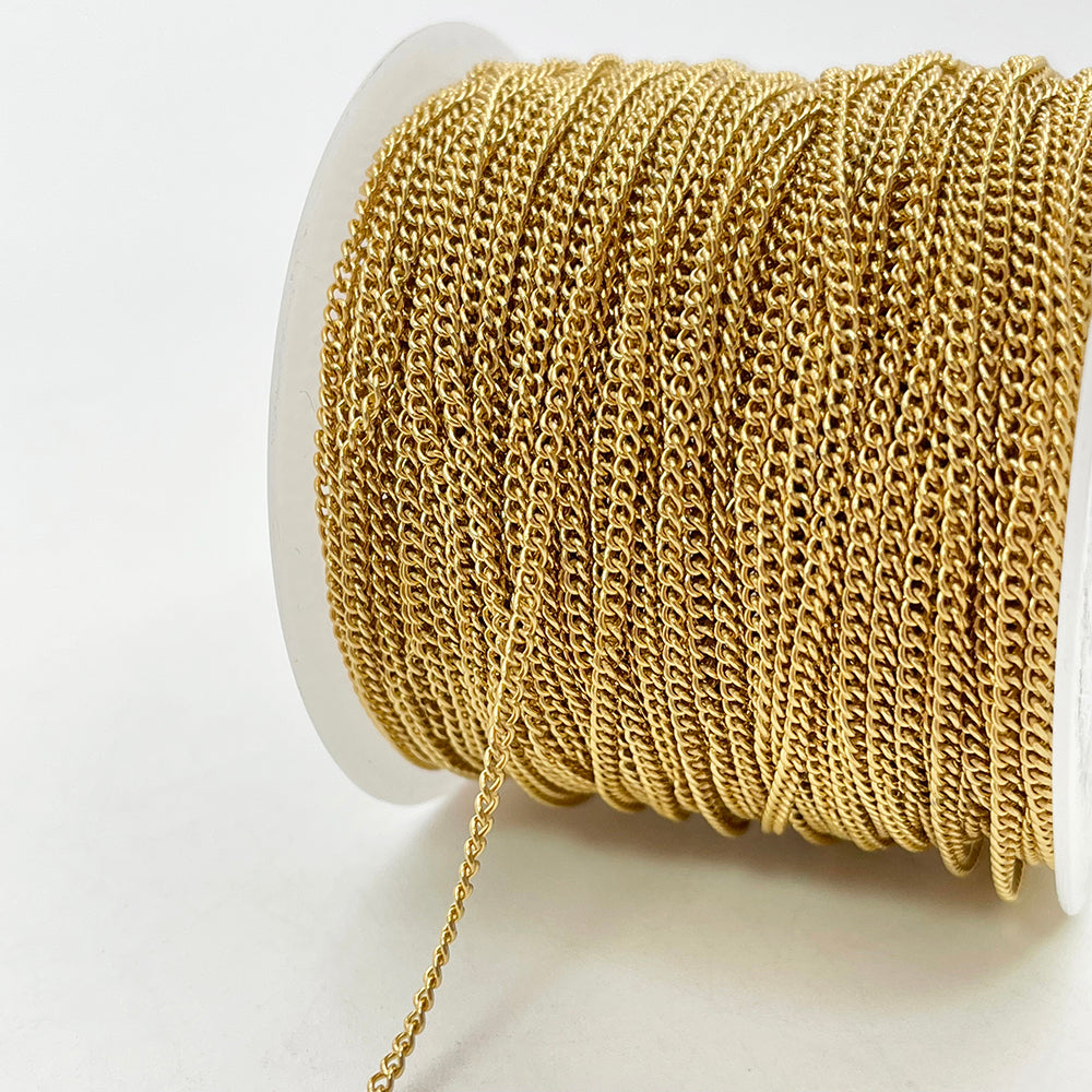 C1220 1.5mm Thin Cuban Chain