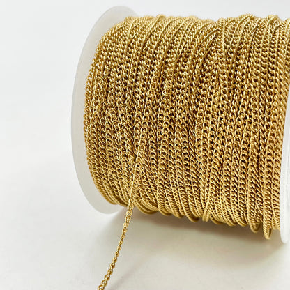 C1220 1.5mm Thin Cuban Chain