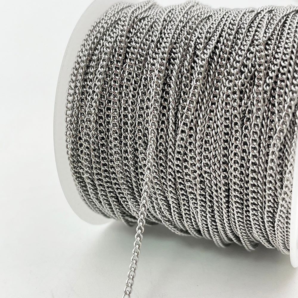 C1220 1.5mm Thin Cuban Chain