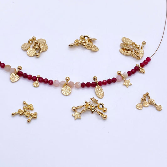 5 Pcs/pack 6Shapes Small Charms