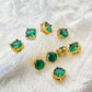 6mm Colorful Zircon Birthstone Charms