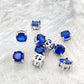 6mm Colorful Zircon Birthstone Charms