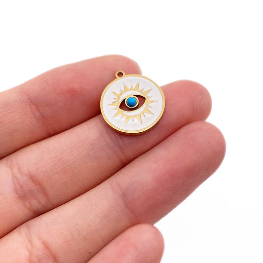 Evil eye charm