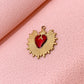 5857 Sacred heart charm