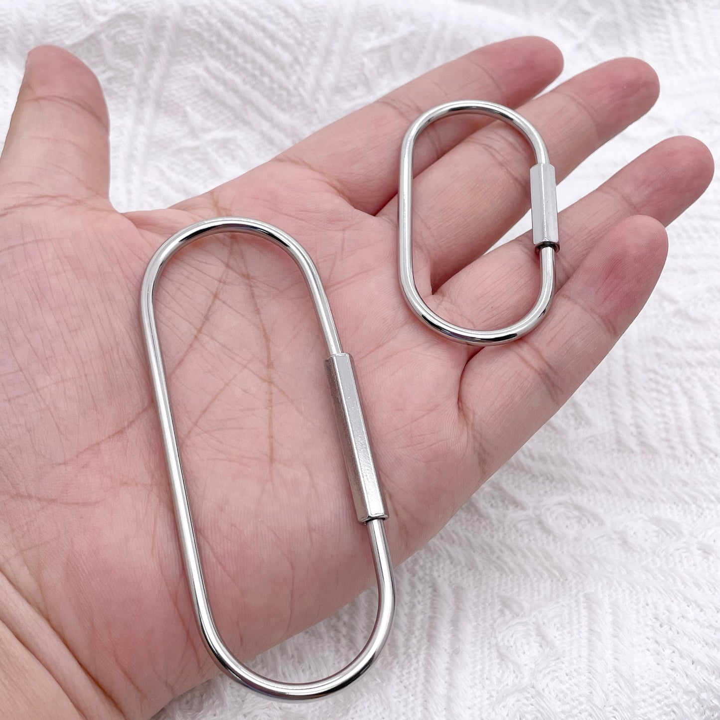 60/88mm Stainless steel turnbuckle,keychain for DIY Jewelry