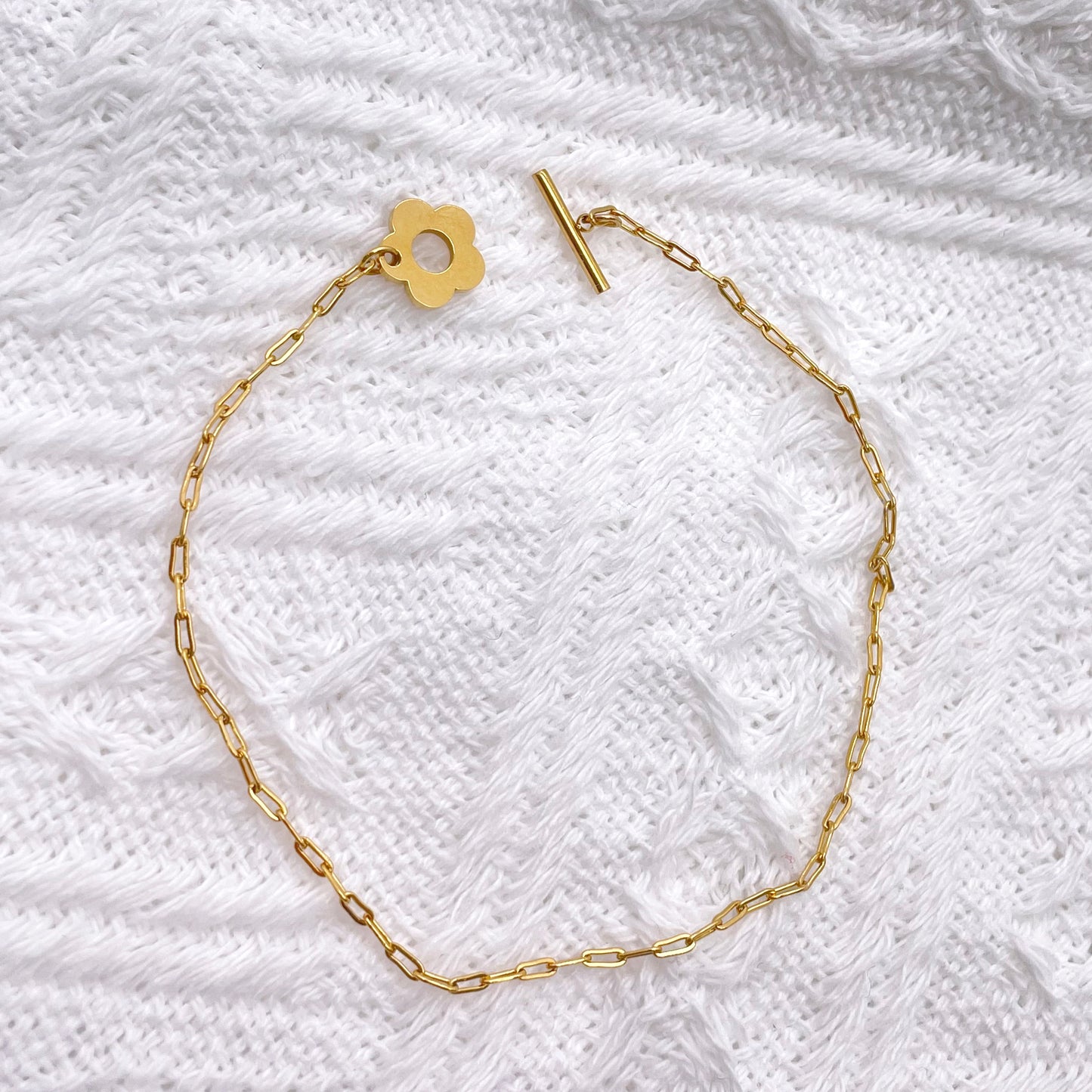 8mm Flower OT Clasp
